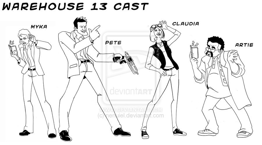 Warehouse 13 Animation Casts