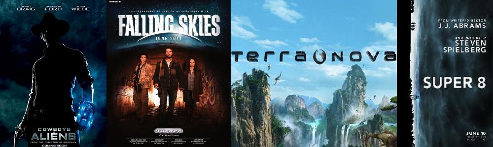 Stephen Spielberg - Cowboys and Aliens, Falling Skies, Terra Nova, Super 8