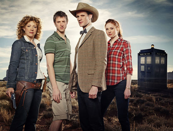 Изображение с име: Doctor Who - Matt Smith, Karen Gillan, Arthur Darvill, Alex Kingston