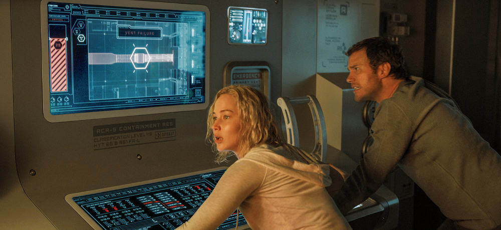 Изображение с име: Jennifer Lawrence and Chris Pratt star in Columbia Pictures' PASSENGERS.
