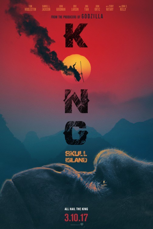 Изображение с име: kong skull island poster