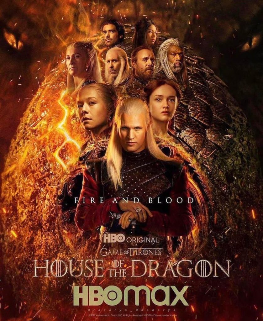 Изображение с име: house of the dragon poster